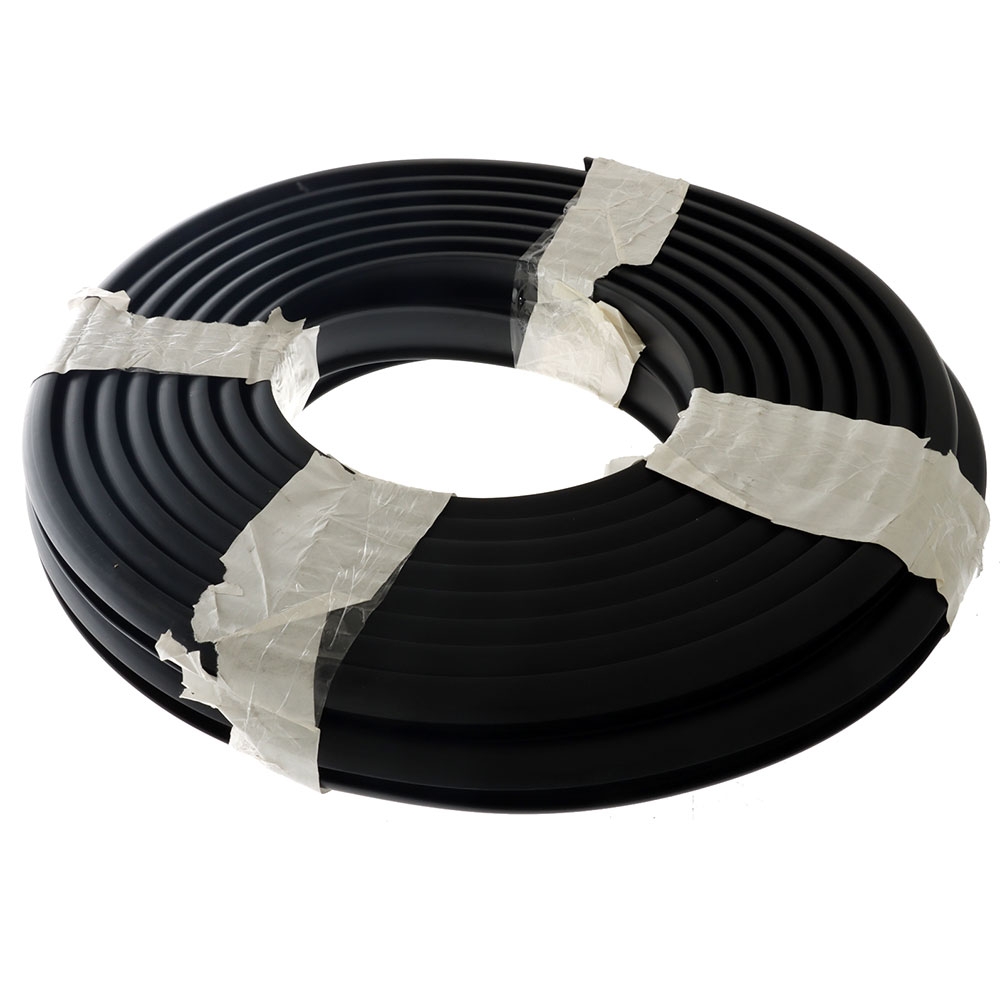 V-Quipment Vinyl Rubbing Strake POLY 40x31mm Per Metre Dark Grey