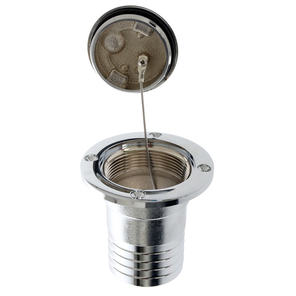 V-Quipment Chrome Fuel Filler Cap for 51mm Diameter Hose