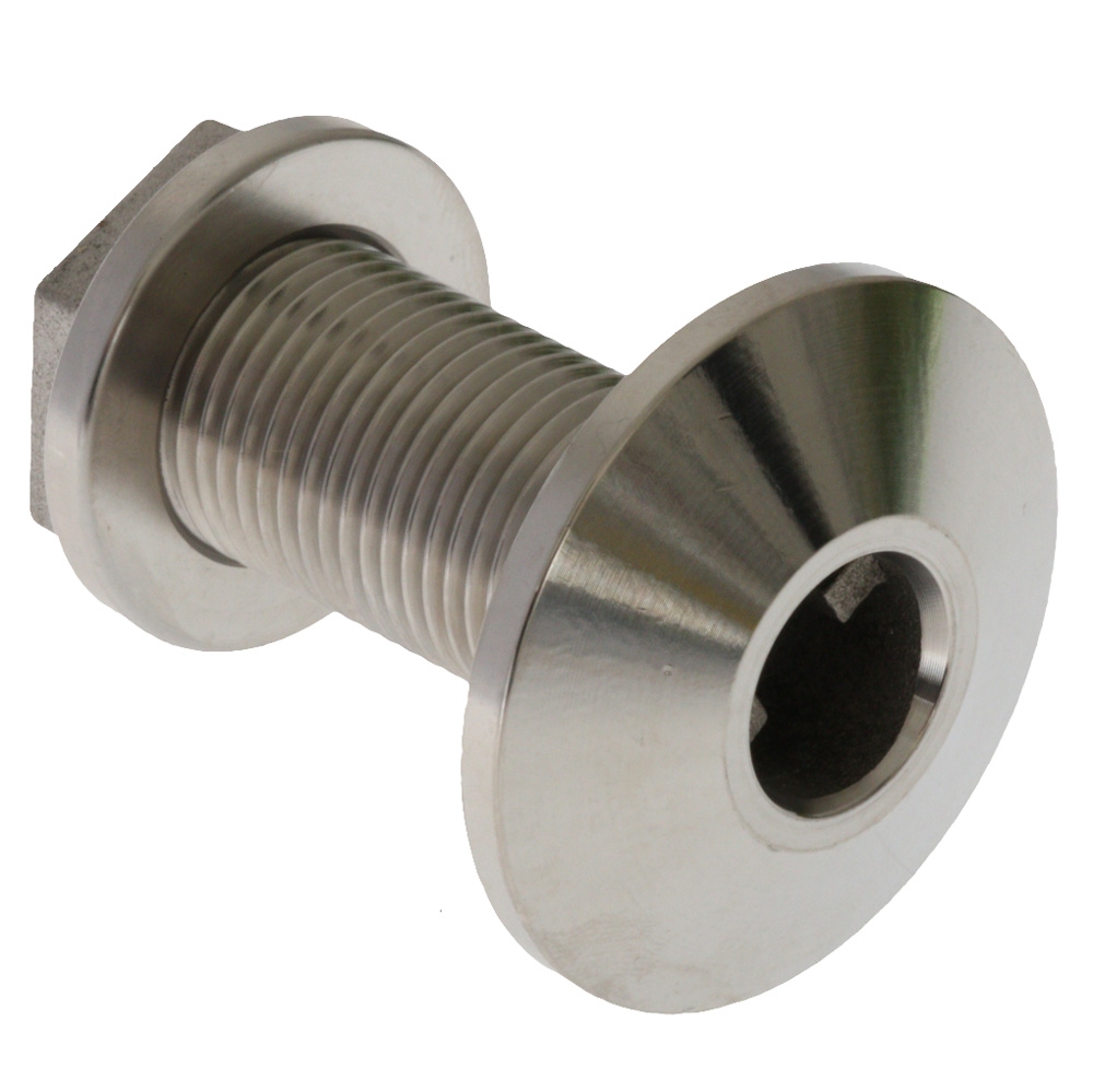 V-Quipment Stainless Steel Through-Hull Fitting 1/2in G-Thread