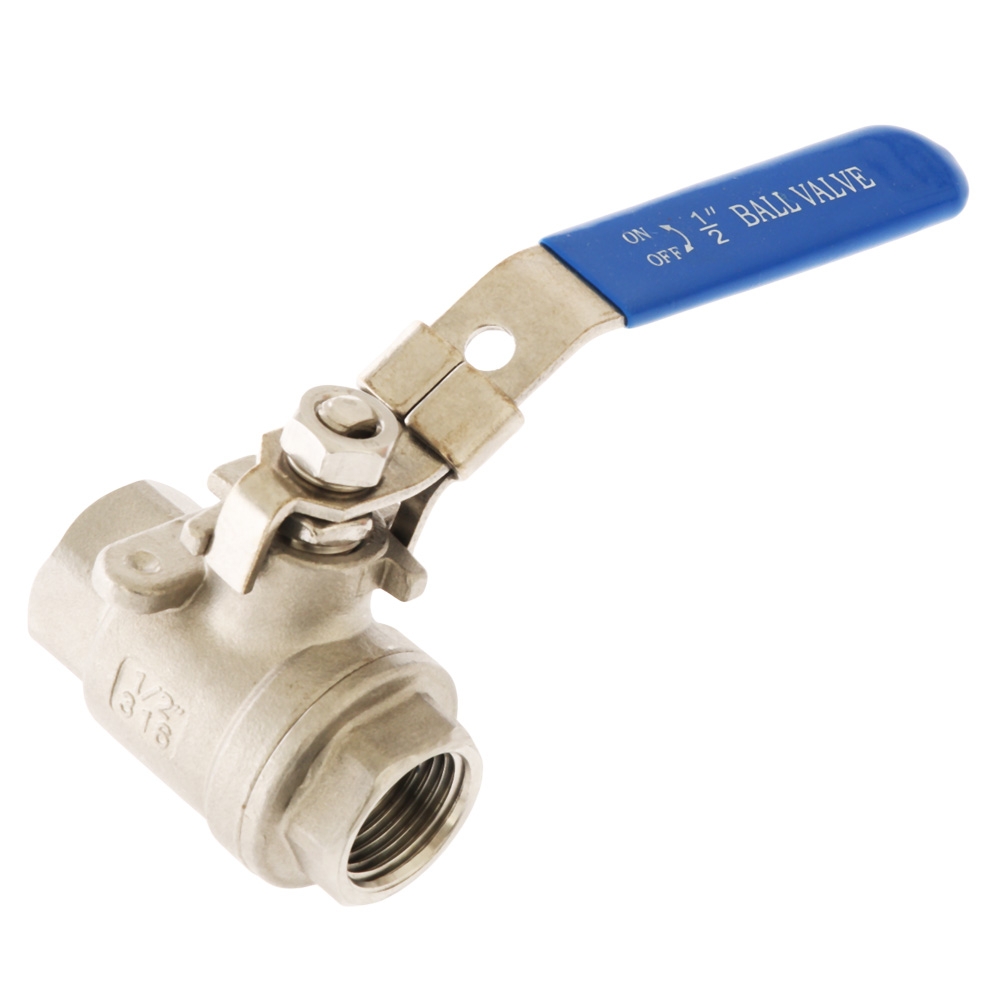 V-Quipment Stainless Steel Ball Valve 1/2in G-Thread