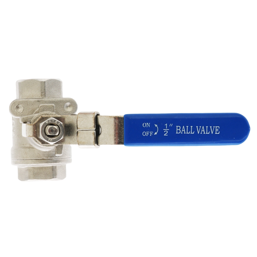 V-Quipment Stainless Steel Ball Valve 1/2in G-Thread