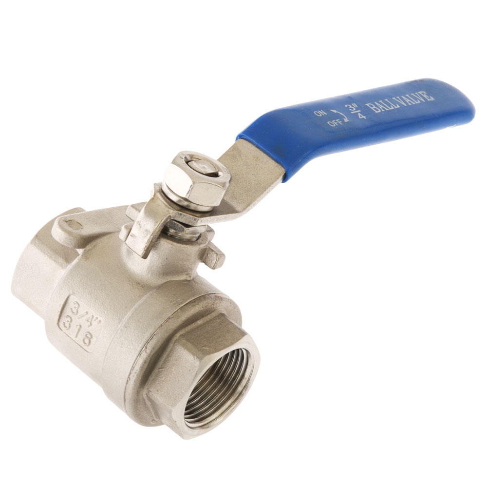 V-Quipment Stainless Steel Ball Valve 3/4in G-Thread