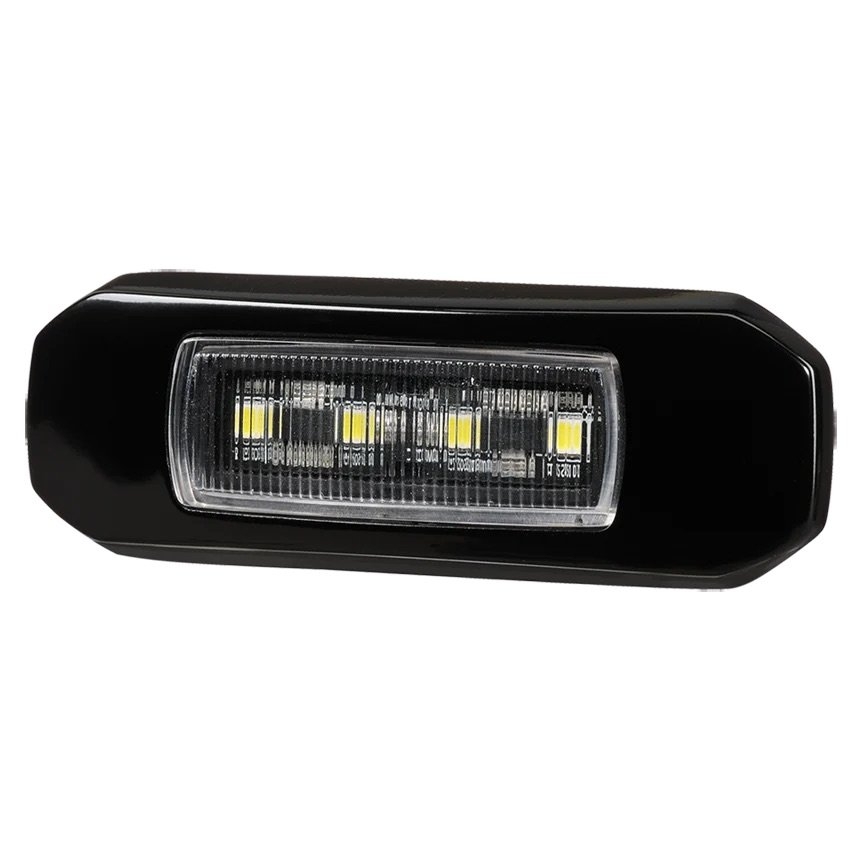 Narva Model 68 LED Courtesy Lamp Black Bezel 9-33V