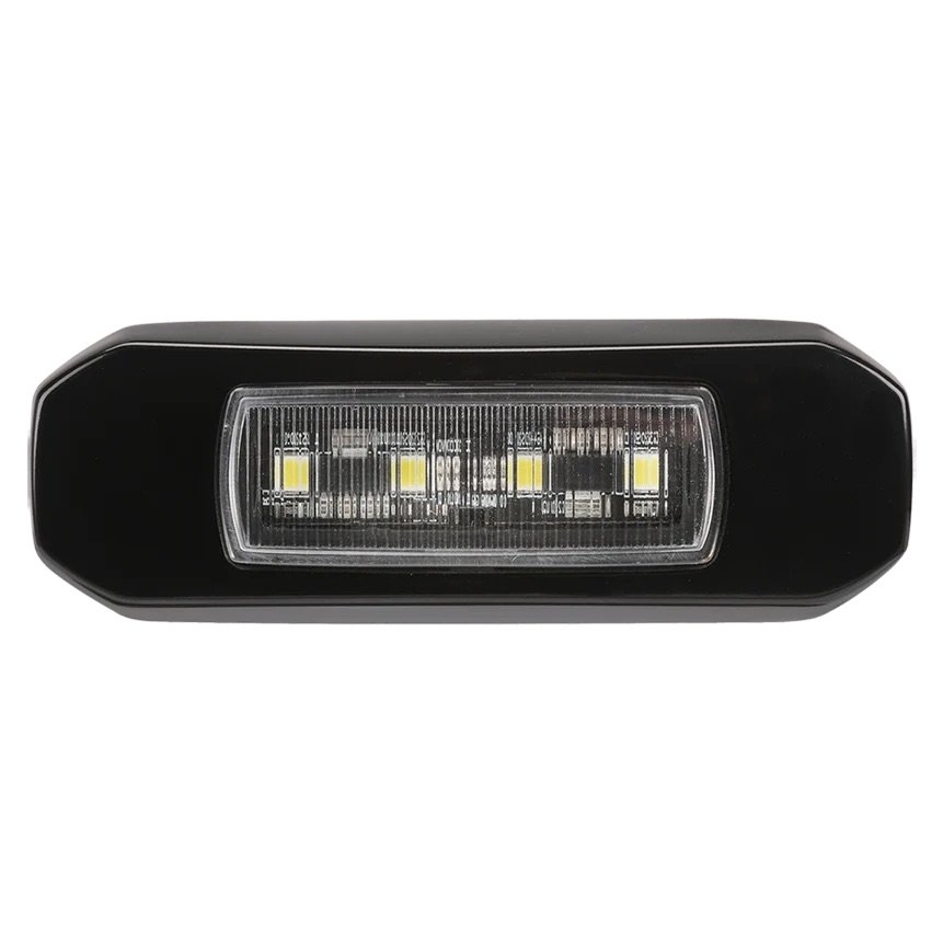 Narva Model 68 LED Courtesy Lamp Black Bezel 9-33V