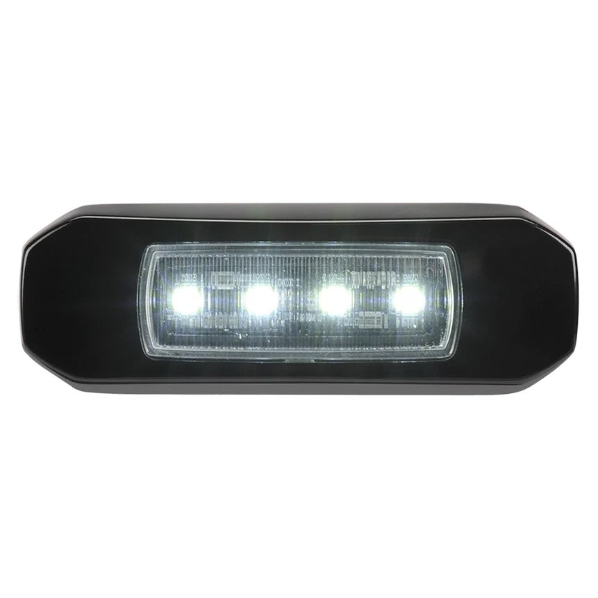 Narva Model 68 LED Courtesy Lamp Black Bezel 9-33V