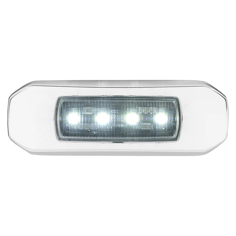 Narva Model 68 LED Courtesy Lamp White Bezel 9-33V