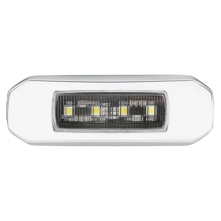 Narva Model 68 LED Courtesy Lamp White Bezel 9-33V