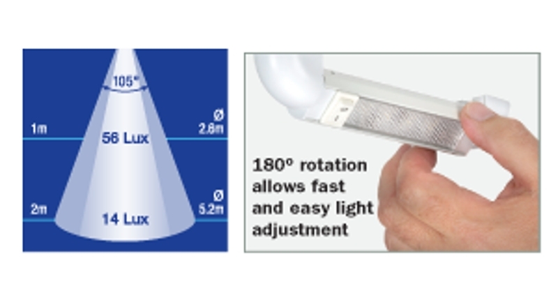 NARVA LED Interior Swivel Lamp 9-33V
