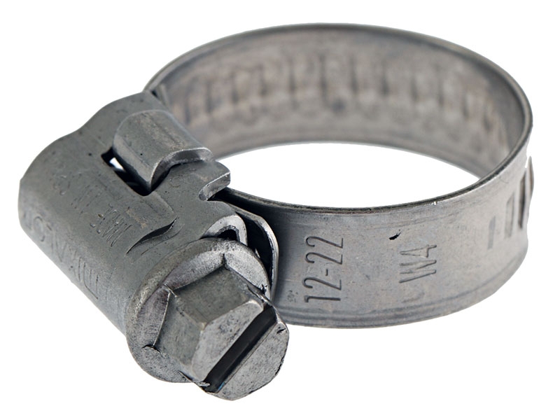 V-Quipment Stainless Steel Hose Clamp 12-22mm Diameter