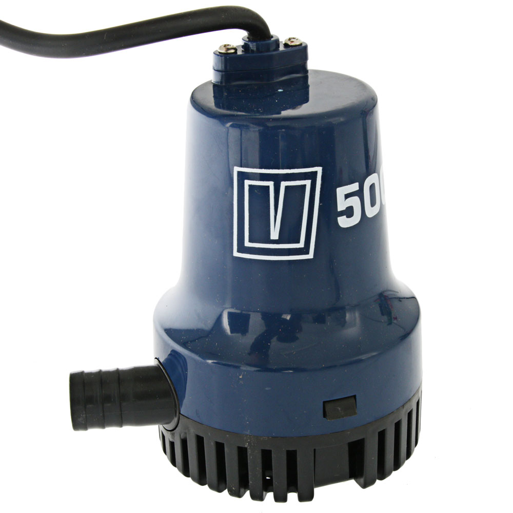 V-Quipment BLP12500 Waterproof Bilge Pump 1900L/hr 12v