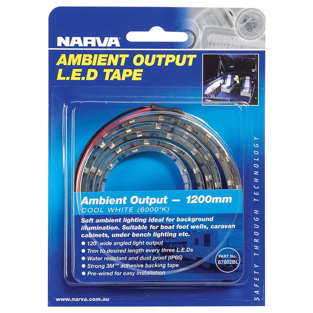NARVA Flexible LED Tape Ambient Cool White 12V 6000K