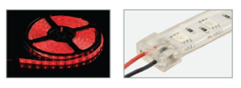 NARVA 87810R High Output Waterproof LED Strip Red 12V 5m