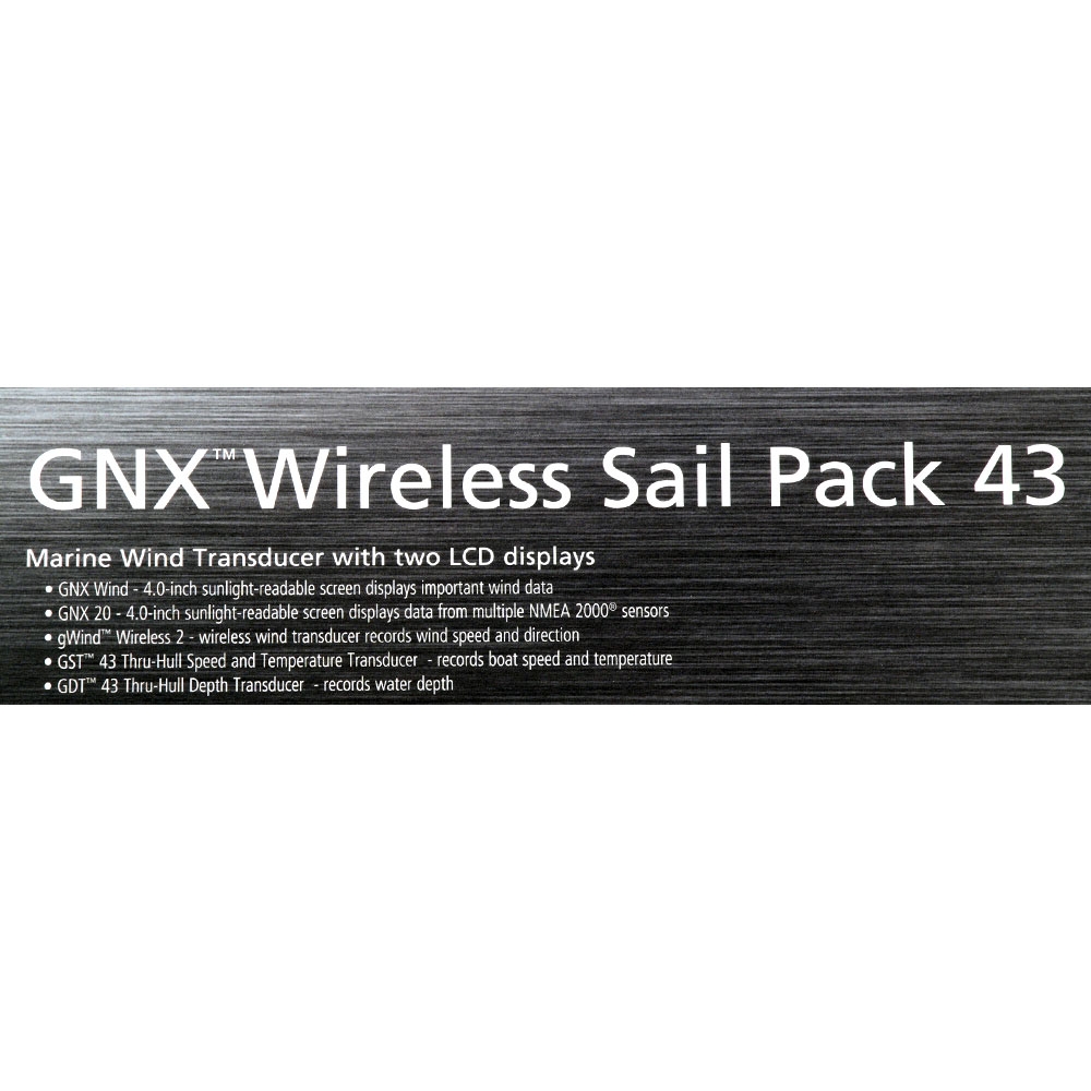 Garmin GNX Wireless Sail Pack incl GDT/GST 43