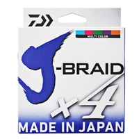 Daiwa X4 J-Braid Multi-Colour 300m Thumbnail Daiwa X4 J-Braid Multi-Colour 300m