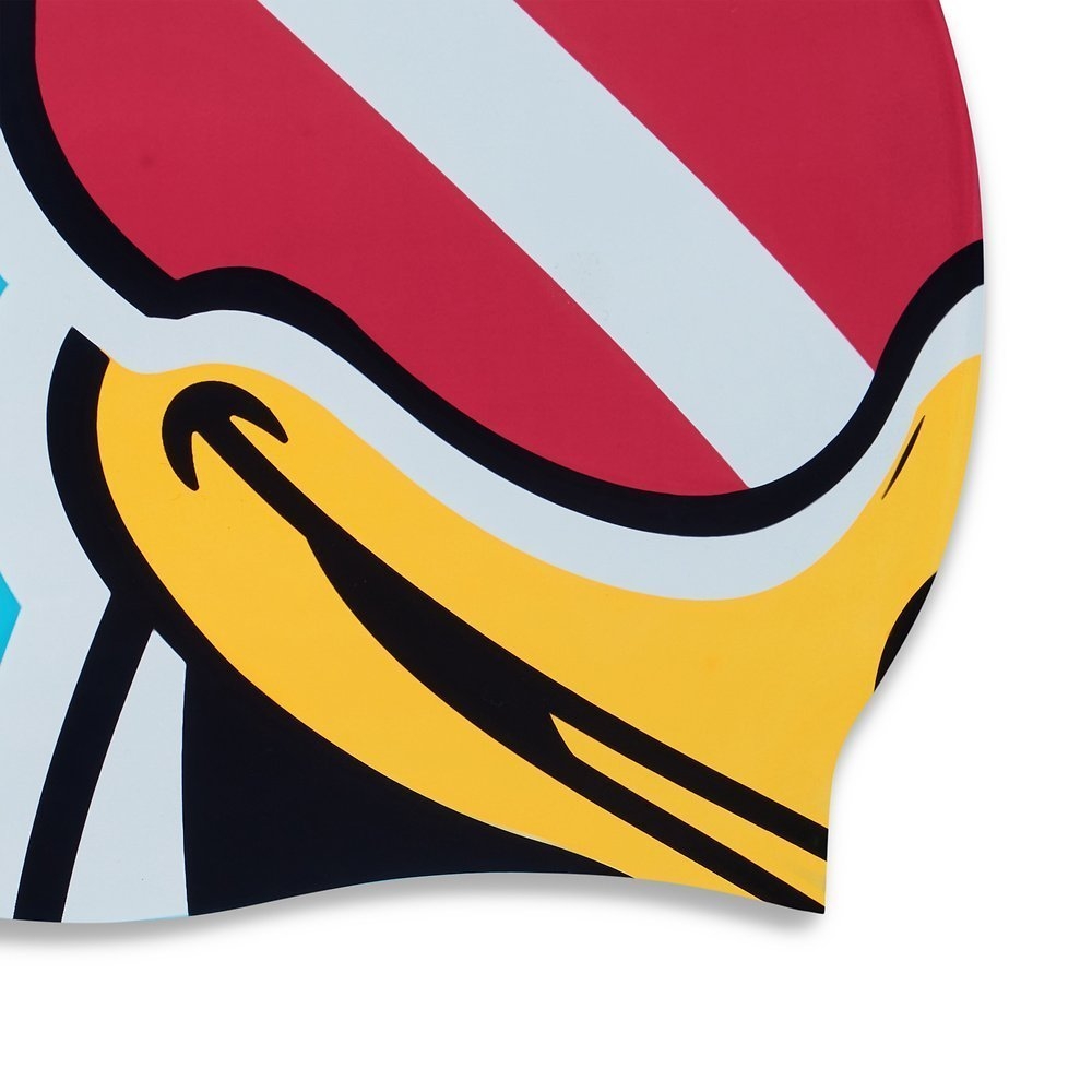 Speedo Printed Character Junior Swim Cap Chima Kira Azure