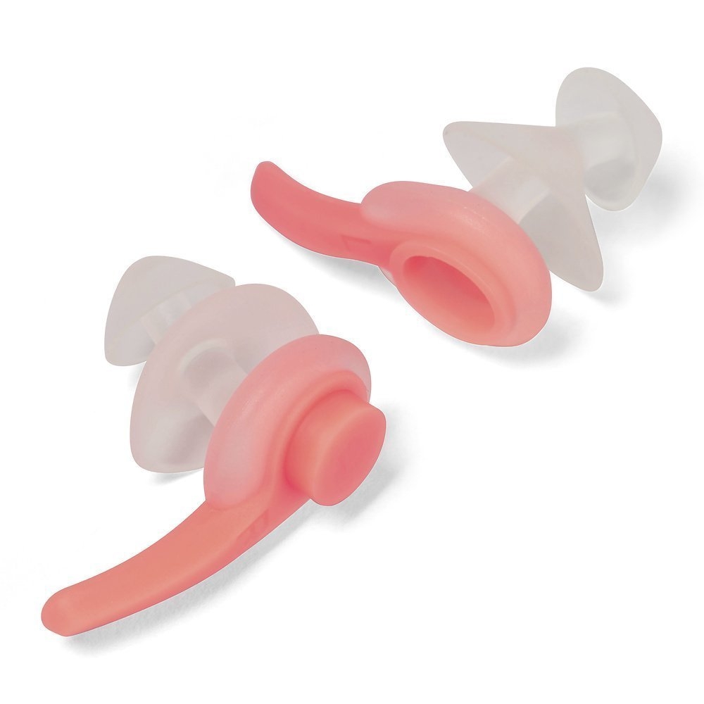 Speedo Biofuse Earplug Clear/Fluro Tangerine