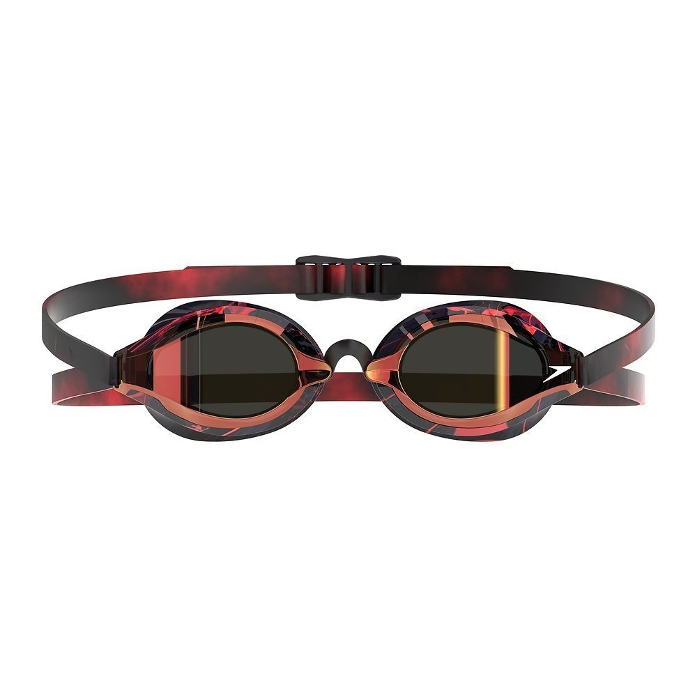 Speedo Fastskin Speedsocket 2 Mirror Swimming Goggles Splatter/Smoke/Crimson