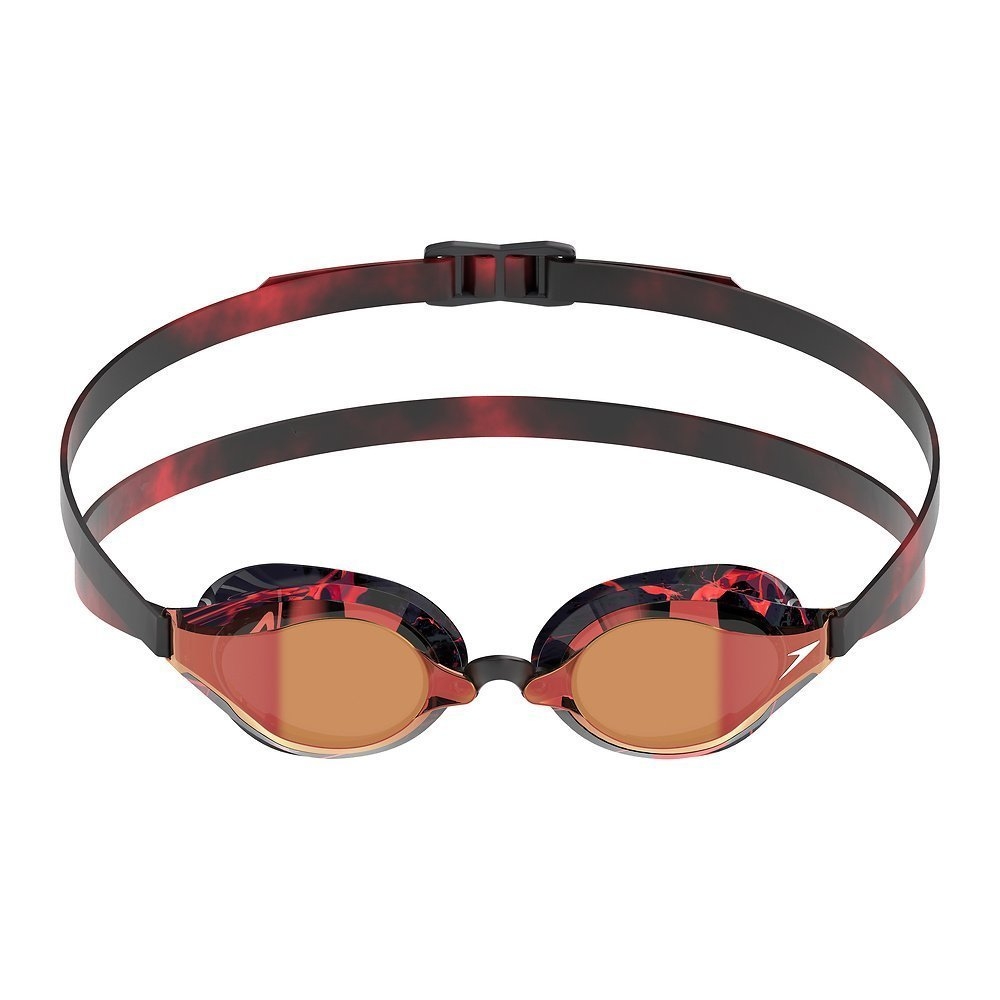 Speedo Fastskin Speedsocket 2 Mirror Swimming Goggles Splatter/Smoke/Crimson