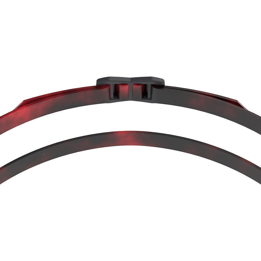 Speedo Fastskin Speedsocket 2 Mirror Swimming Goggles Splatter/Smoke/Crimson