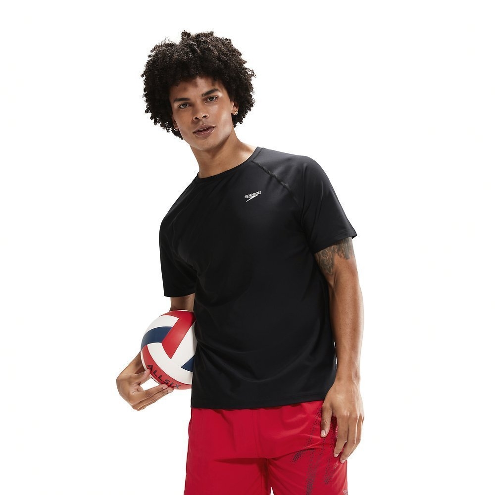 Speedo Essential Mens Short Sleeve Swim Tee