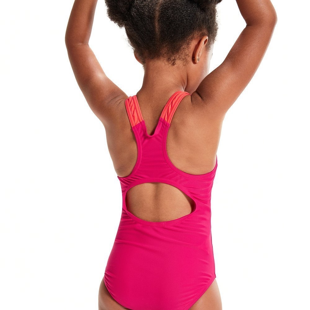 Speedo Learn To Swim Medalist Toddler Girls One Piece