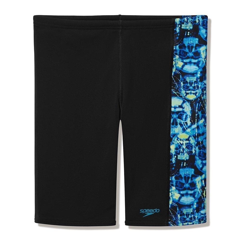 Speedo Print Panel Junior Boys Swim Jammer