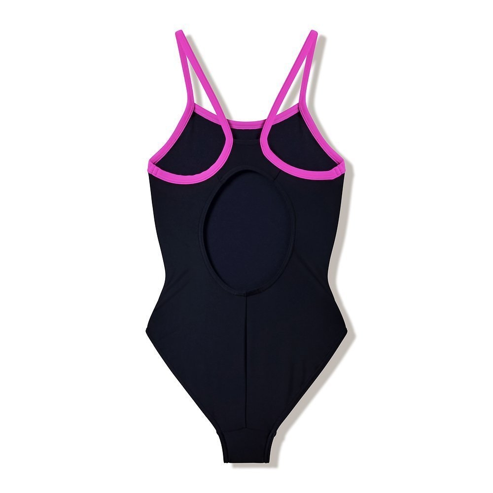 Speedo Placement Muscleback Thin Strap Junior Girls One Piece Swimsuit