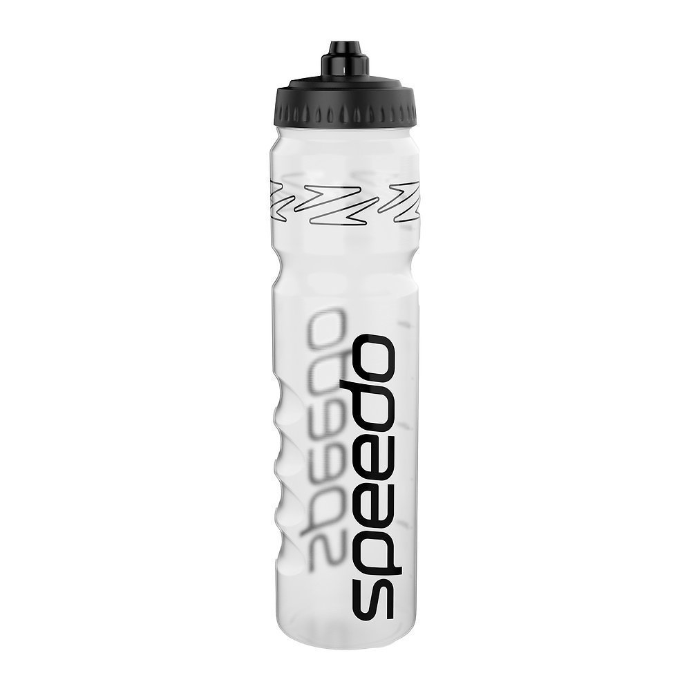 Speedo Auto Cap Water Bottle 1L Clear