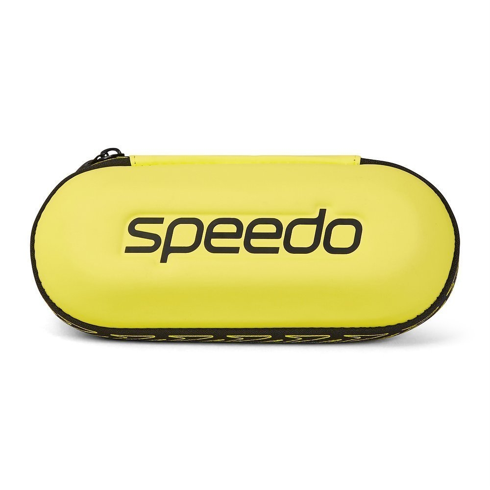 Speedo Swimming Goggles Storage with Clip Safety Yellow