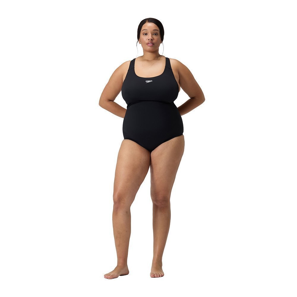 Speedo Endurance+ Medalist 1-Piece Womens Plus Size Swimsuit