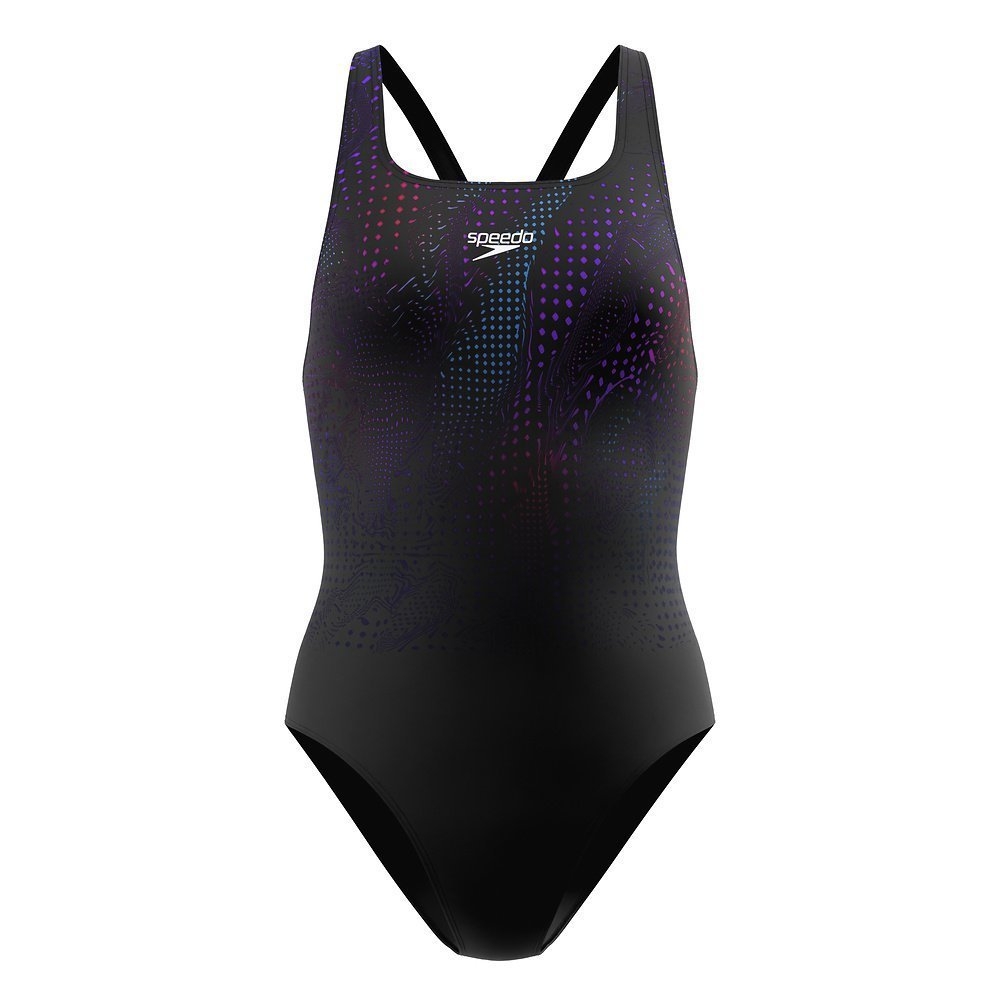 Speedo Placement Medalist Womens One Piece Swimsuit