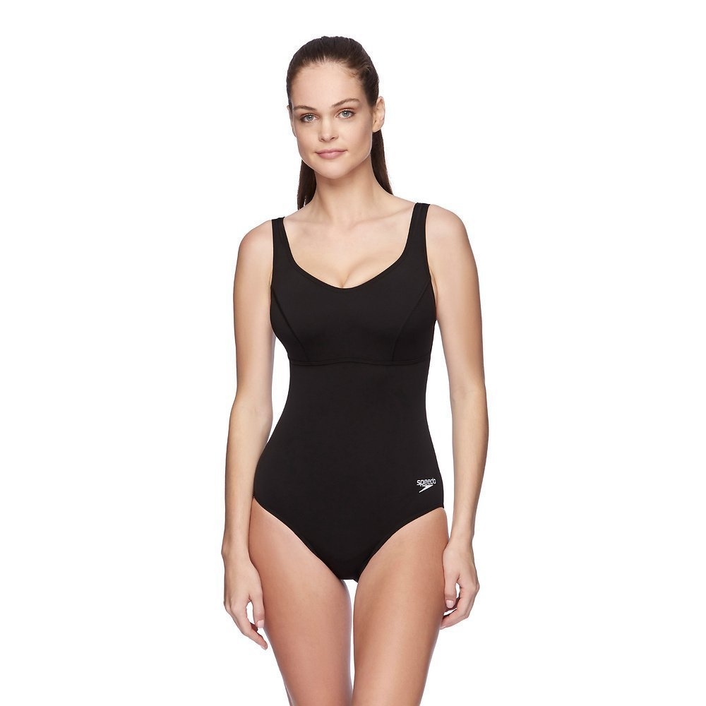 Speedo Contour Clipback Womens One Piece Swimsuit