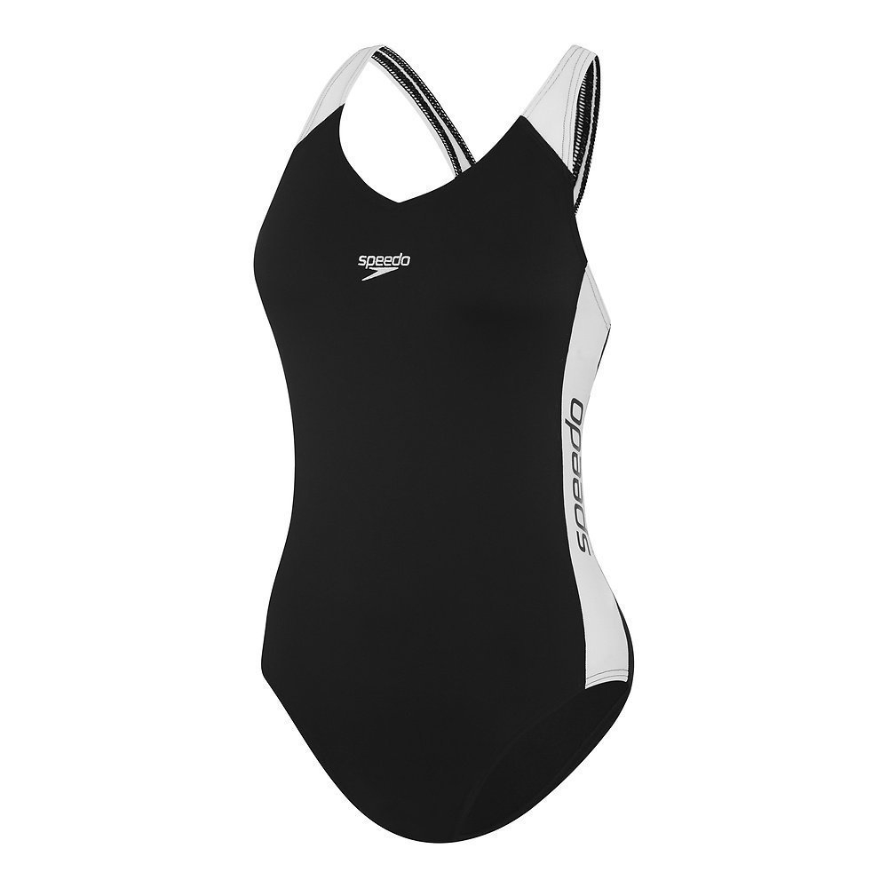 Speedo Splice Womens One Piece Swimsuit