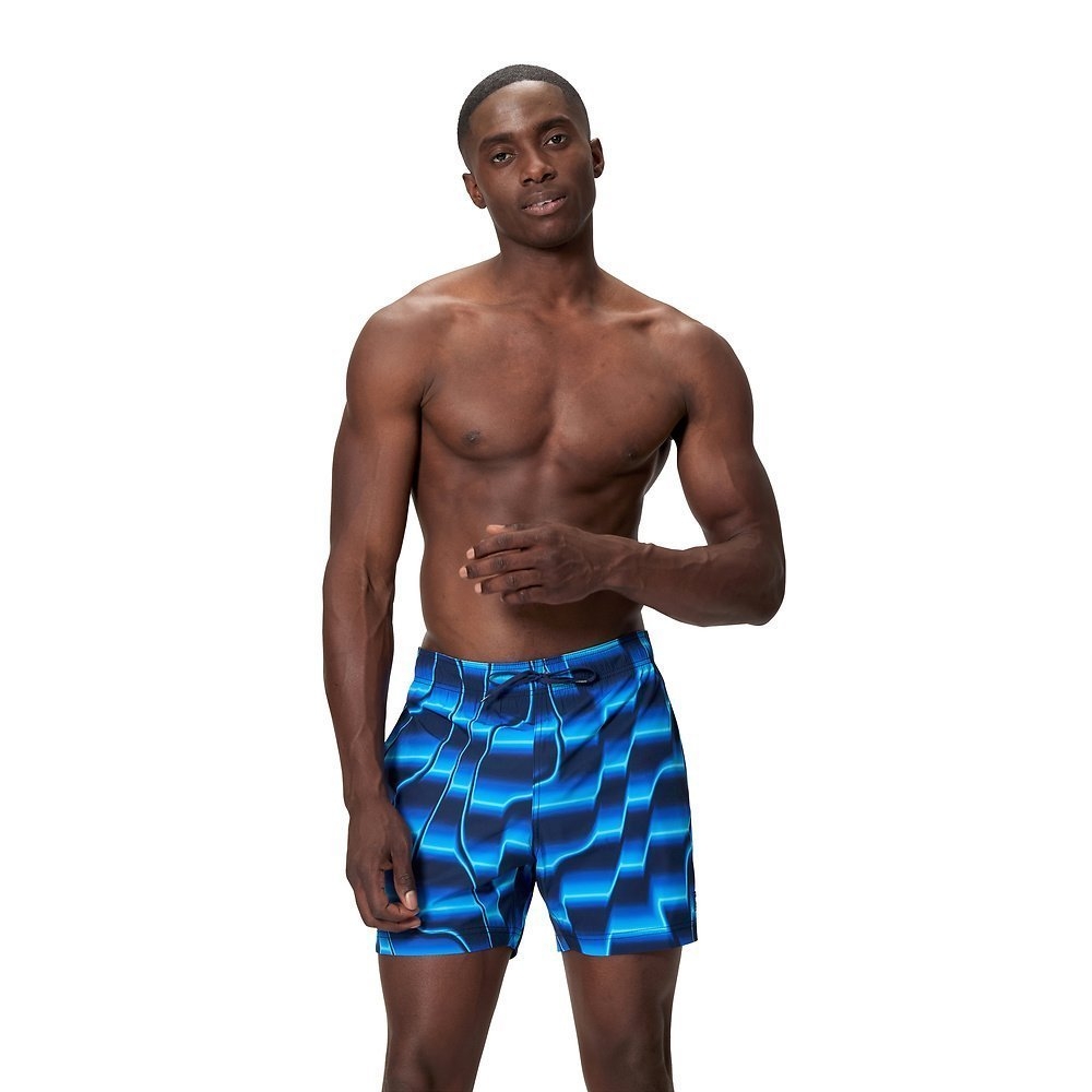 Speedo Print Redondo Edge Volley Mens Swim Shorts 16in