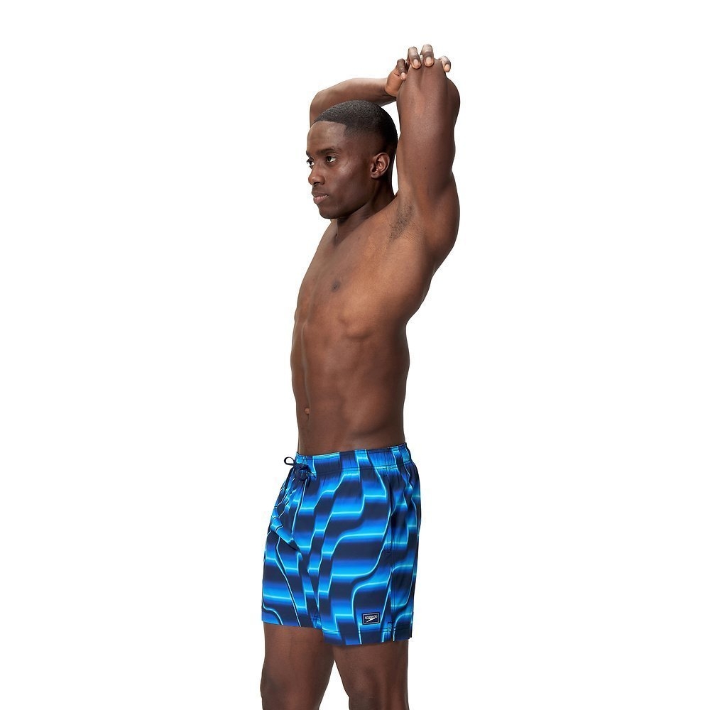 Speedo Print Redondo Edge Volley Mens Swim Shorts 16in