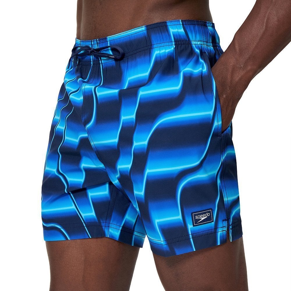 Speedo Print Redondo Edge Volley Mens Swim Shorts 16in