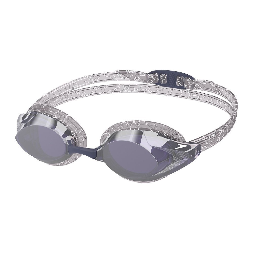 Speedo Vanquisher 3.0 Womens Swimming Goggles Mirrored Nimbus/Ultraviolet/Silver