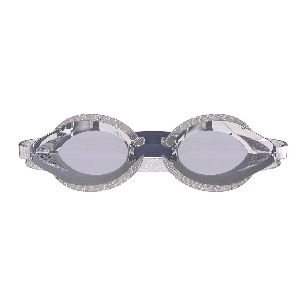 Speedo Vanquisher 3.0 Womens Swimming Goggles Mirrored Nimbus/Ultraviolet/Silver