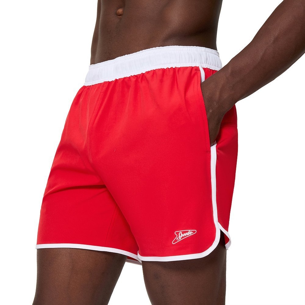 Speedo Mens Solid Logo Volley Swim Shorts 16in