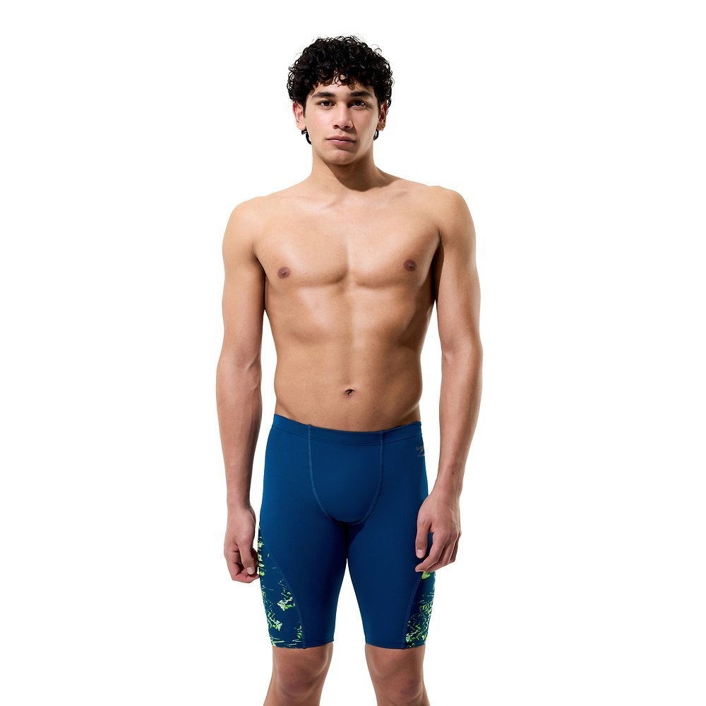 Speedo Spliced Printed Mens Swim Jammer