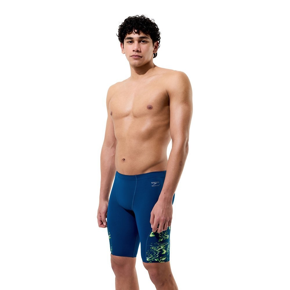 Speedo Spliced Printed Mens Swim Jammer