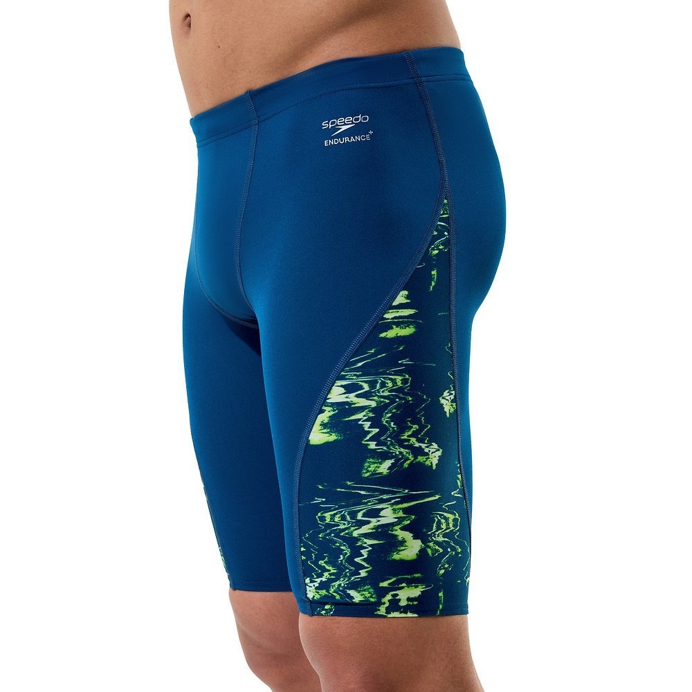Speedo Spliced Printed Mens Swim Jammer