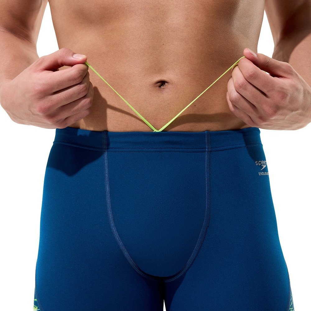 Speedo Spliced Printed Mens Swim Jammer
