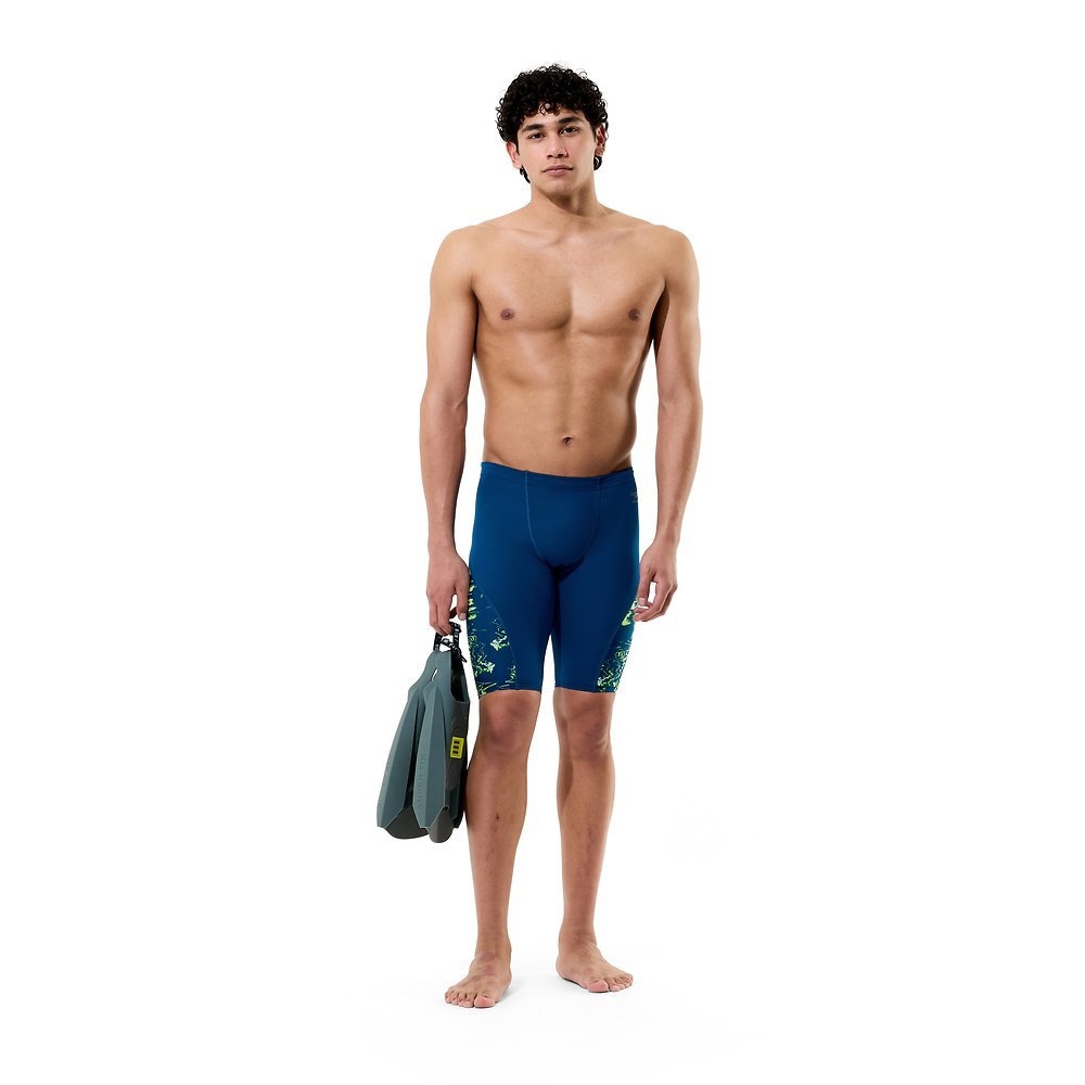 Speedo Spliced Printed Mens Swim Jammer