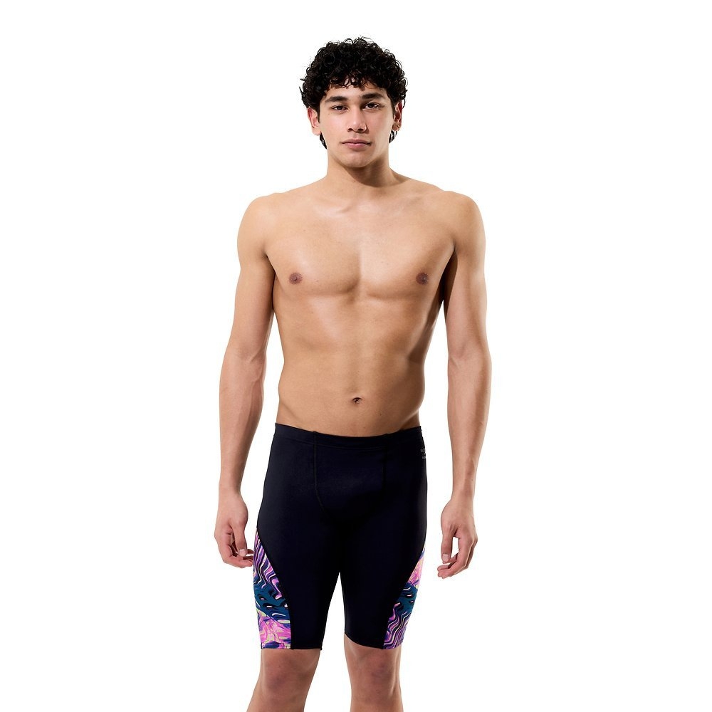 Speedo Spliced Printed Mens Swim Jammer