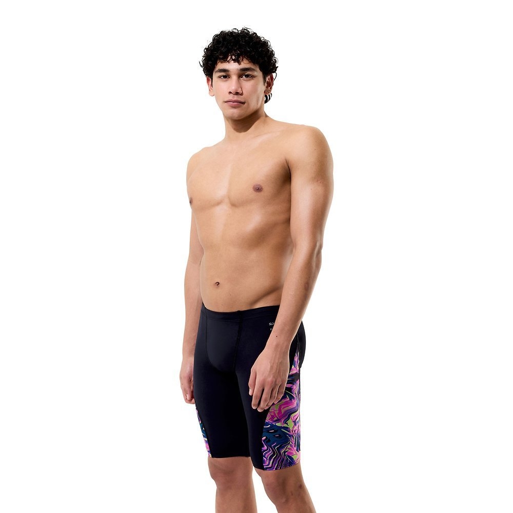 Speedo Spliced Printed Mens Swim Jammer