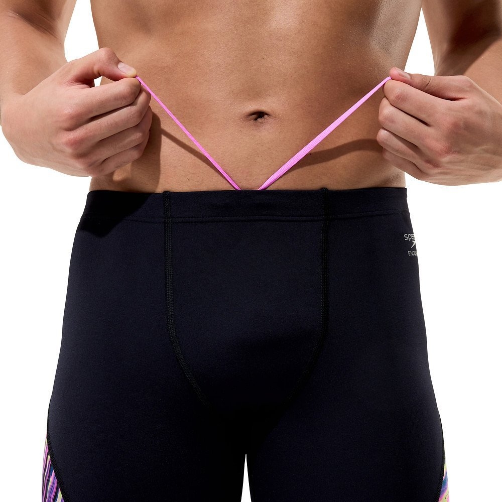 Speedo Spliced Printed Mens Swim Jammer
