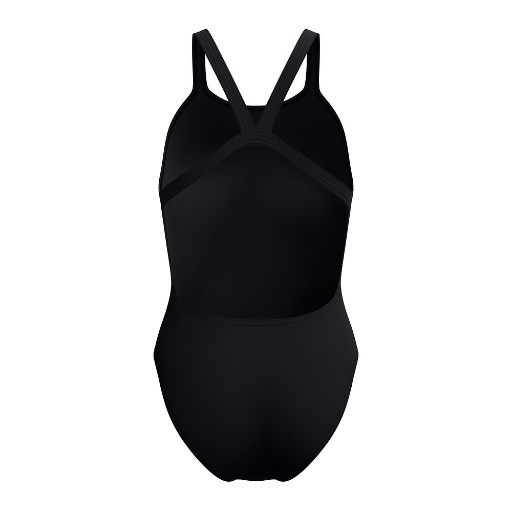 Speedo Solid Leaderback Womens One Piece Swimsuit