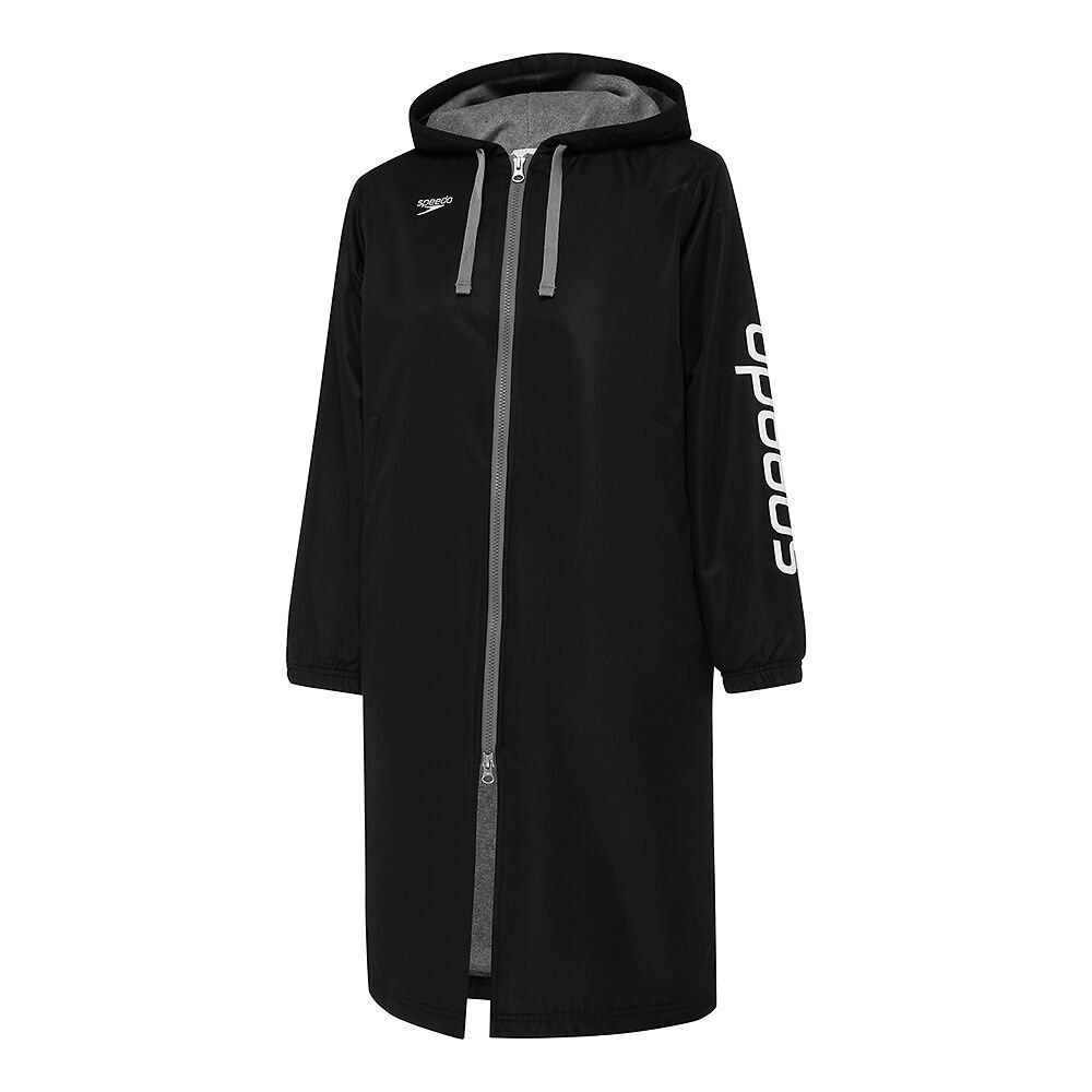 Speedo Unisex Junior Logo Deck Coat Black