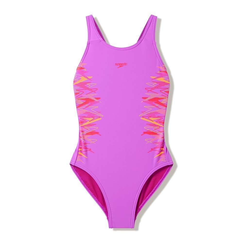 Speedo Placement Muscleback Junior Girls One Piece
